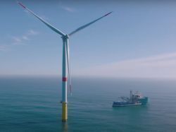 À Saint-Nazaire, les 80 éoliennes offshore du parc sont installées