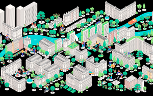 Changement climatique : les collectivités urbaines trouvent l’inspiration sur Adaptaville