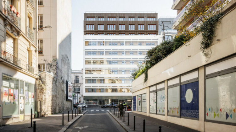 À Paris, avenue Parmentier, 63 logements par Atelier Téqui
