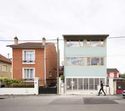 Lauréat du prix de la Première Œuvre 2020: six logements participatifs à Romainville, par l'Atelier de l'Ourcq - Félix Mulle 