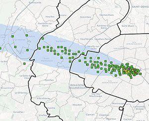 Plomb à Notre-Dame : la cartographie des prélèvements en ligne