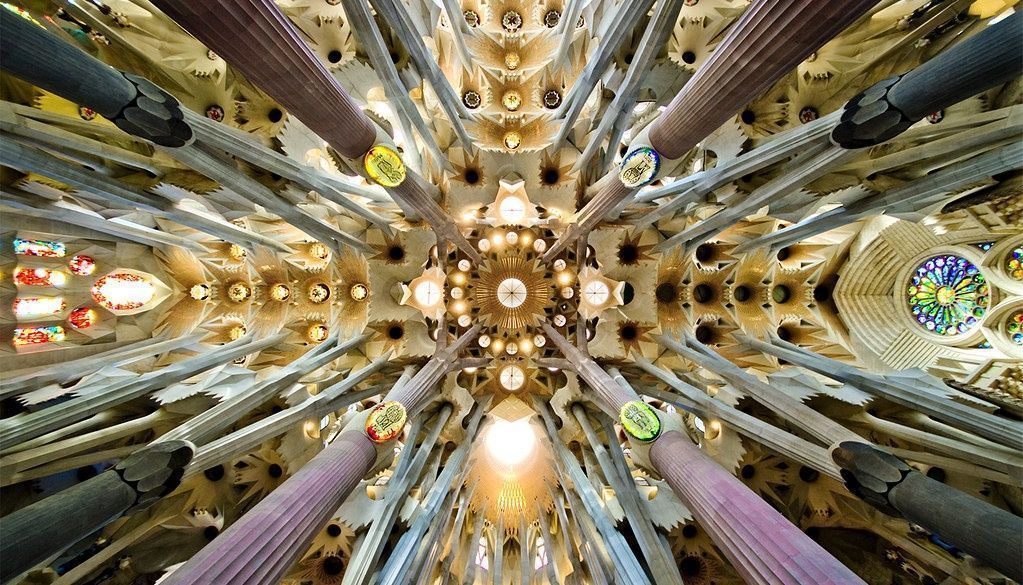 La Sagrada Familia poursuit sa construction depuis le XIXème siècle