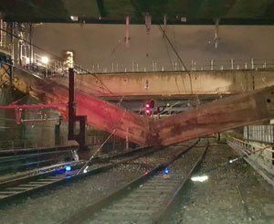 Un incident de chantier à Paris interrompt la circultation du RER C et perturbe le trafic de la gare d'Austerlitz
