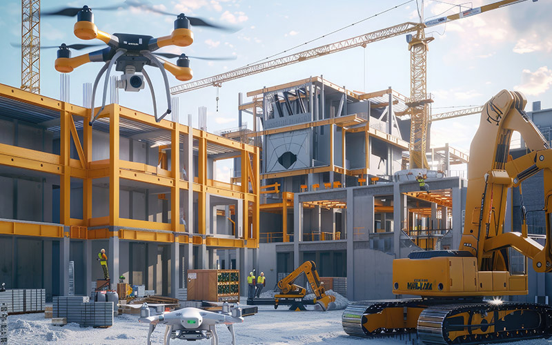 les drones dans la construction pourquoi sont ils b n fiques et comment les utiliser