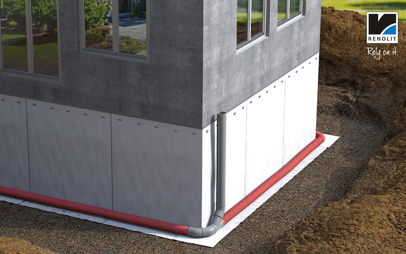 renolit drain l etancheite durable des soubassements