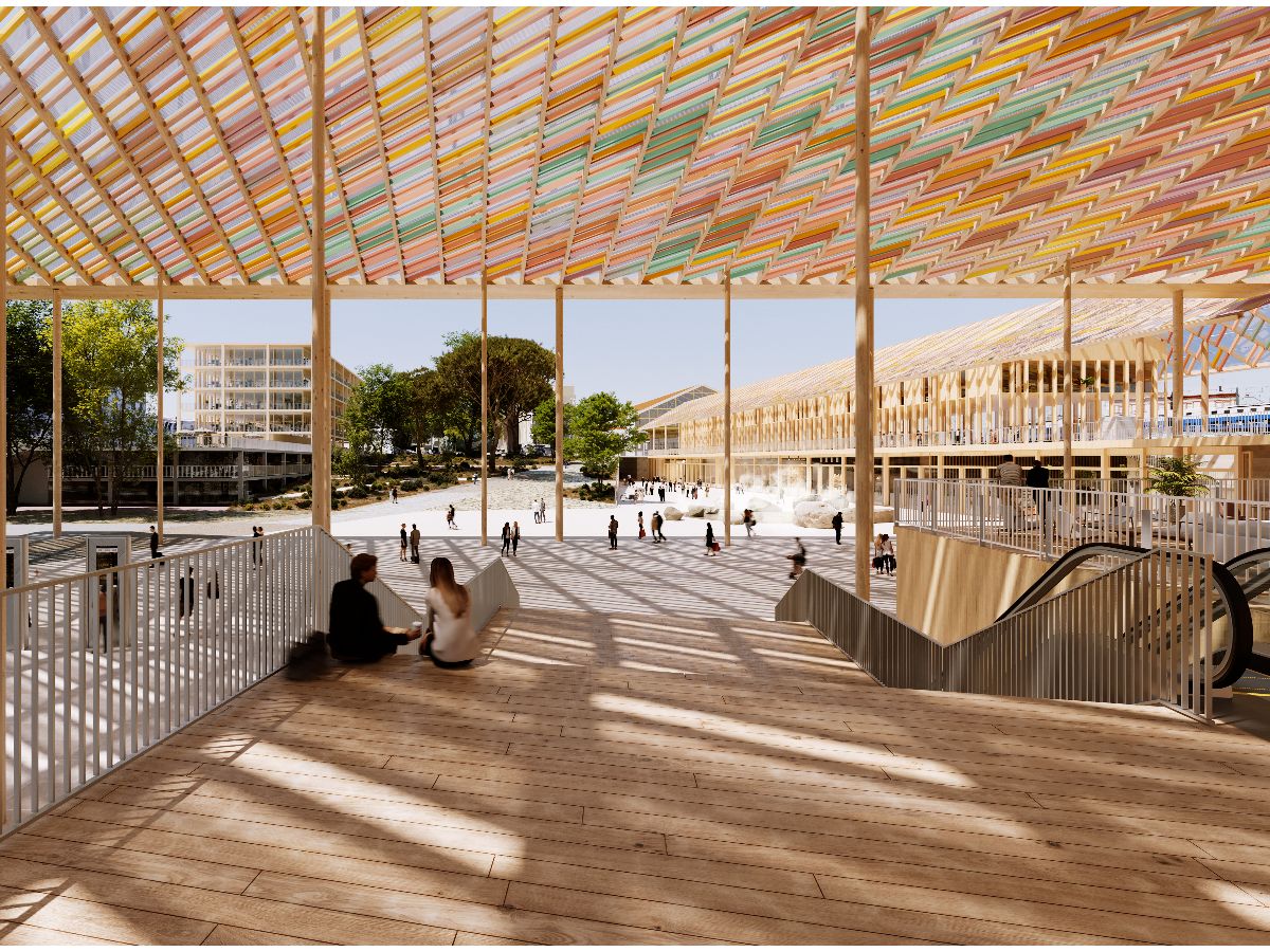 Comment des grandes halles vont transformer la gare de Marseille Saint-Charles