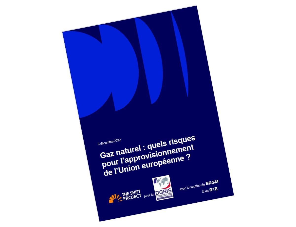 S'éloigner du gaz, un "enjeu existentiel" pour l'Union européenne