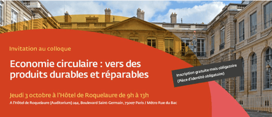 Economie circulaire : vers des produits durables et réparables