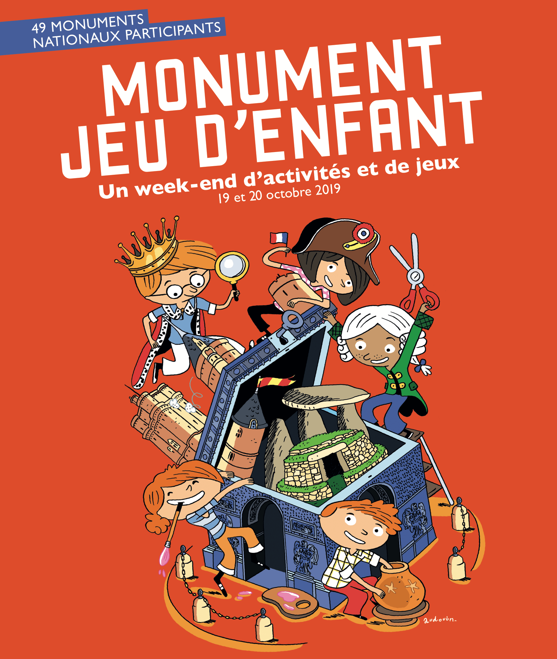 Monument jeu d’enfant : un week-end d’activités et de jeux